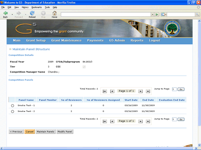 Screen image of this step