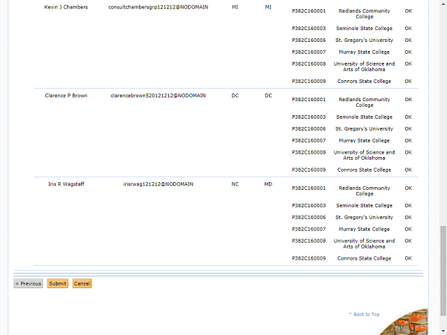 Screen image of this step