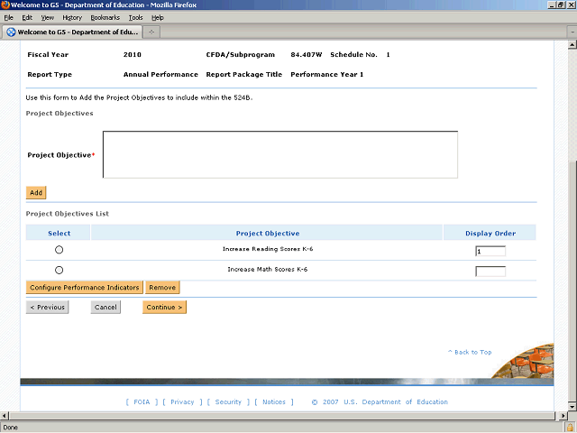 Screen image of this step