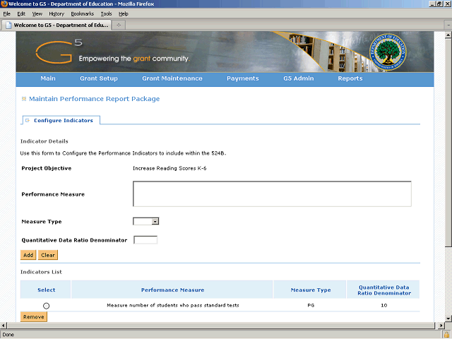 Screen image of this step