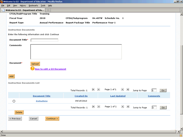 Screen image of this step