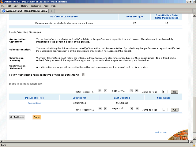 Screen image of this step