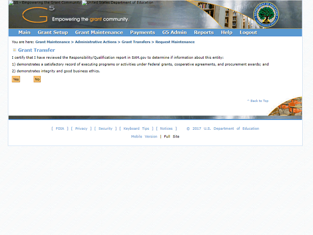 Screen image of this step
