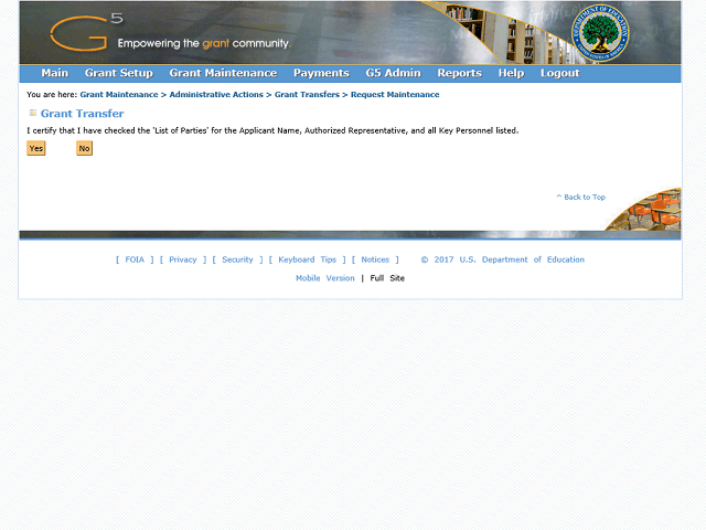 Screen image of this step