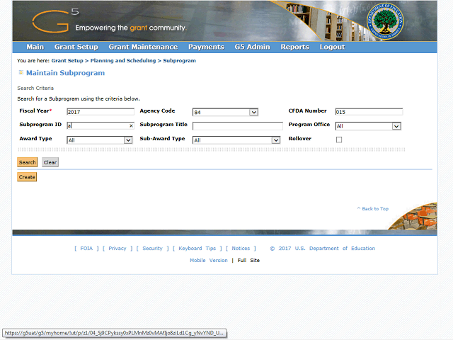 Screen image of this step