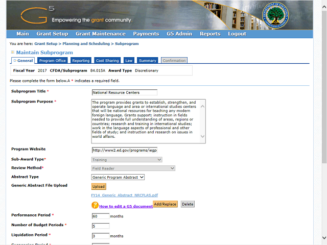 Screen image of this step