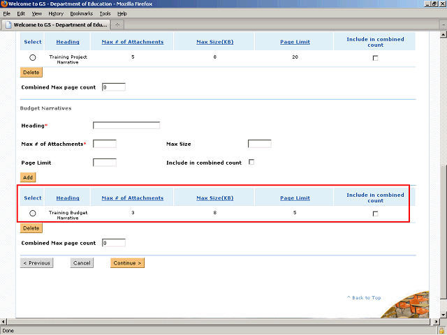 Screen image of this step