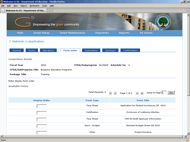 Screen image of this step