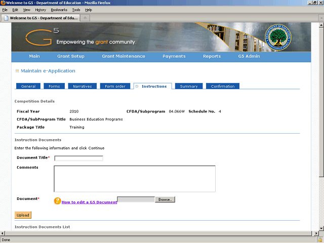 Screen image of this step