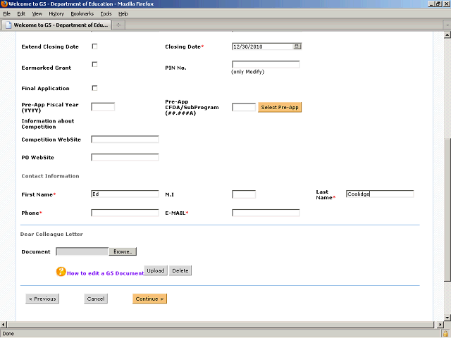 Screen image of this step