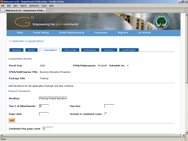 Screen image of this step