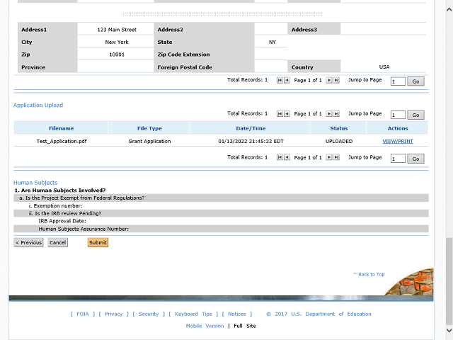Screen image of this step
