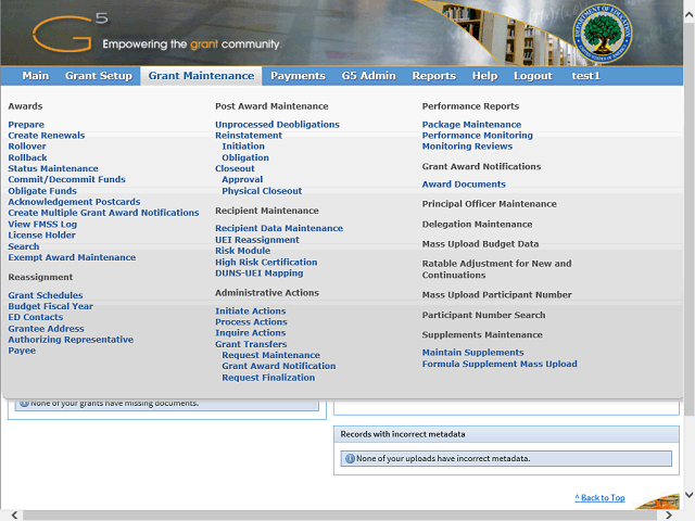 Screen image of this step