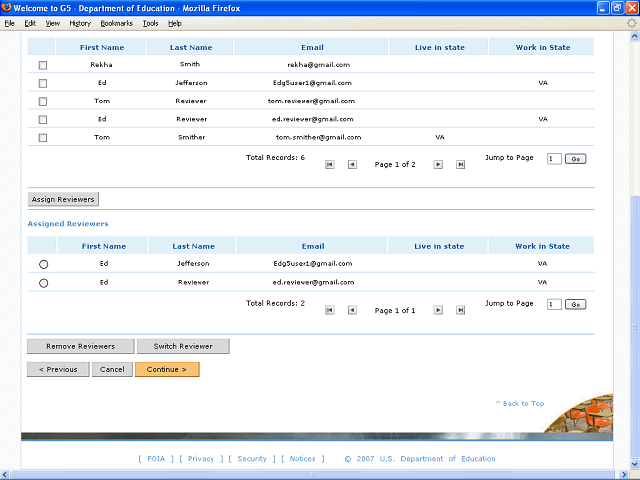 Screen image of this step