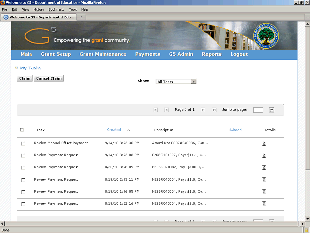 Screen image of this step