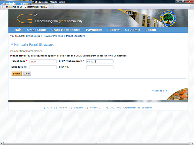 Screen image of this step