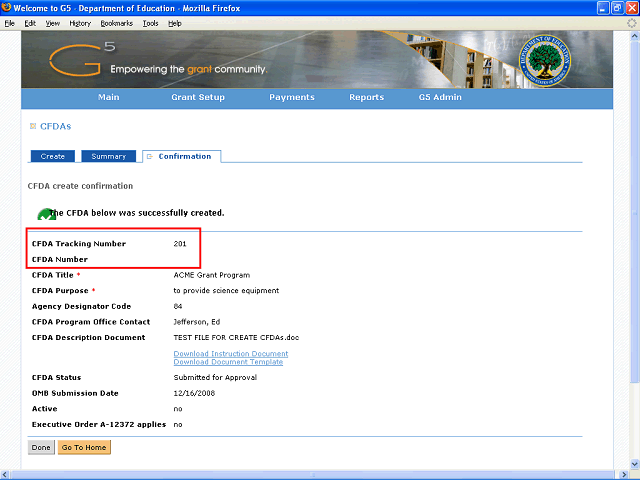 Screen image of this step