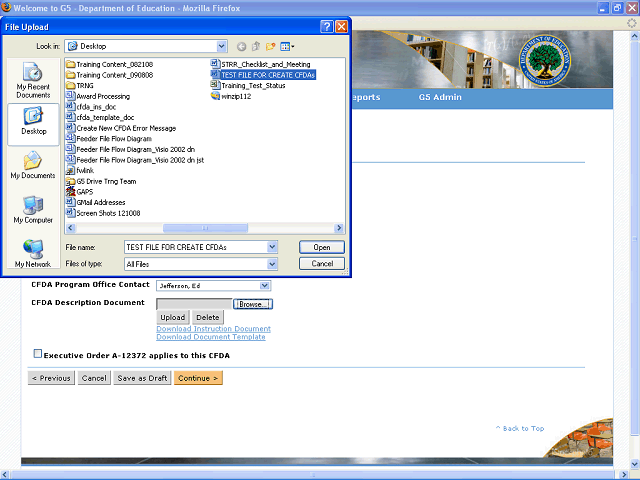 Screen image of this step