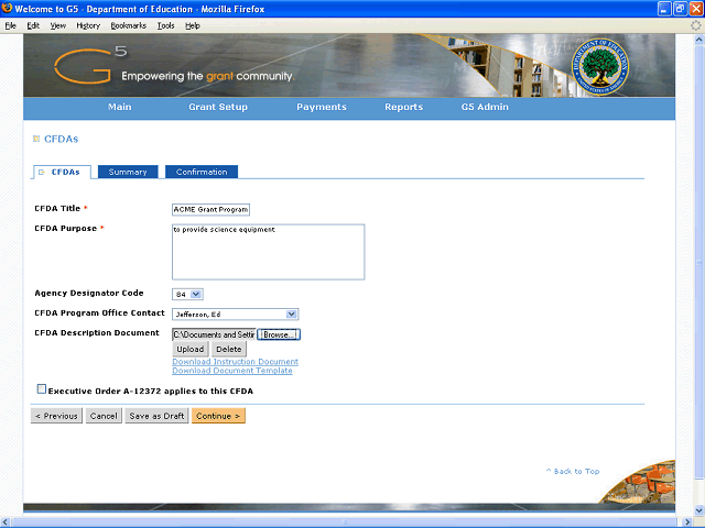 Screen image of this step