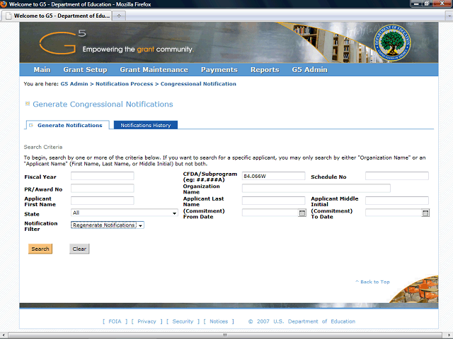 Screen image of this step