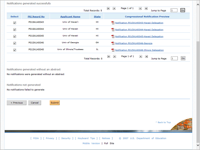 Screen image of this step