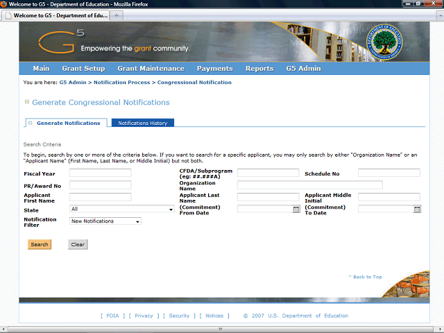 Screen image of this step