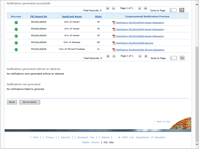 Screen image of this step