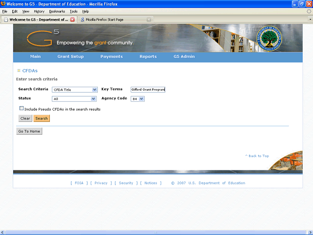 Screen image of this step