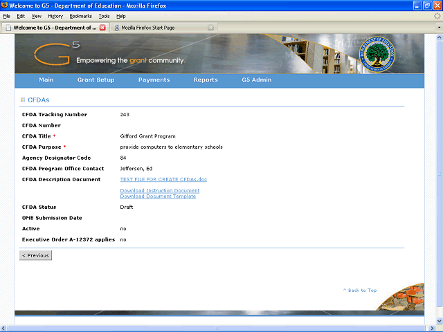 Screen image of this step