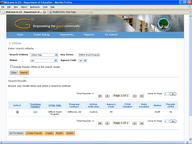 Screen image of this step