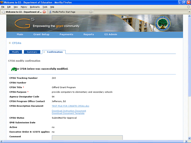 Screen image of this step