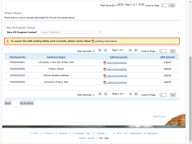Screen image of this step