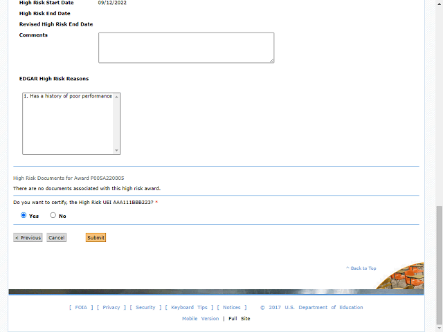 Screen image of this step