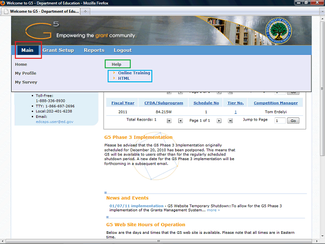 Screen image of this step