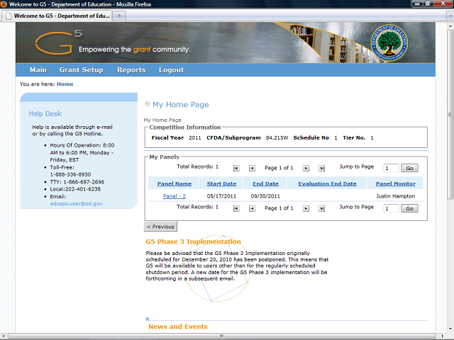 Screen image of this step
