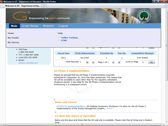 Screen image of this step