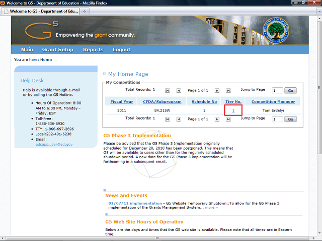 Screen image of this step