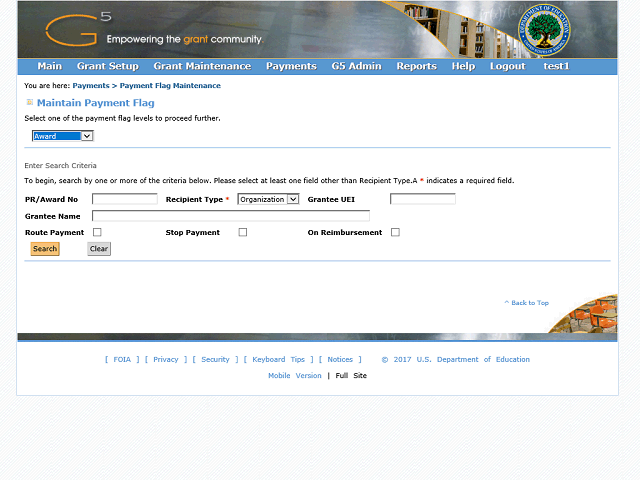 Screen image of this step