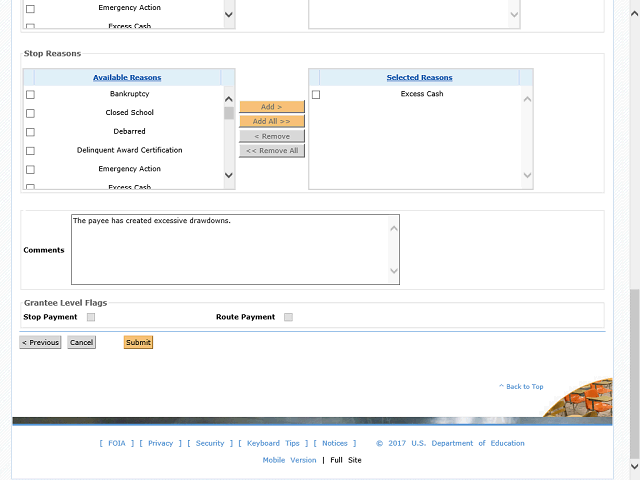 Screen image of this step