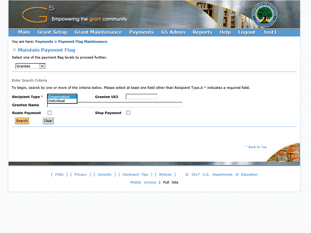 Screen image of this step