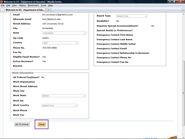 Screen image of this step