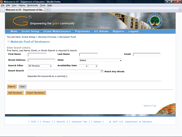 Screen image of this step