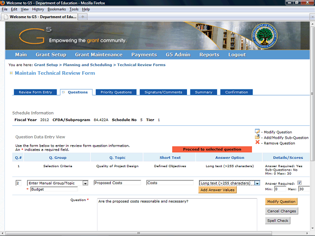 Screen image of this step