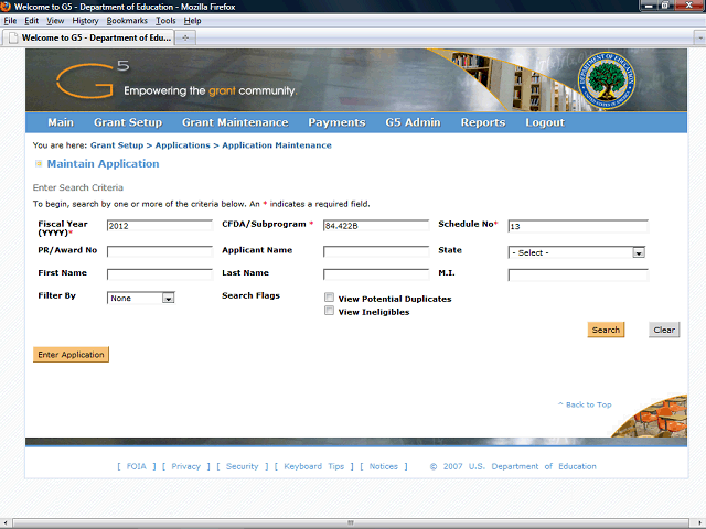 Screen image of this step
