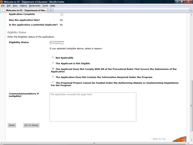 Screen image of this step