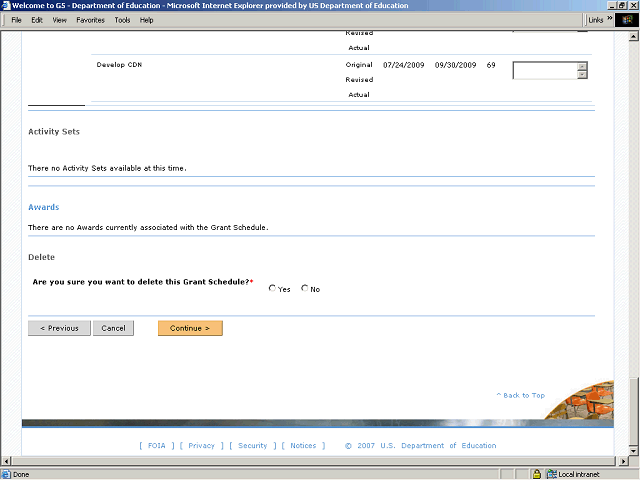 Screen image of this step