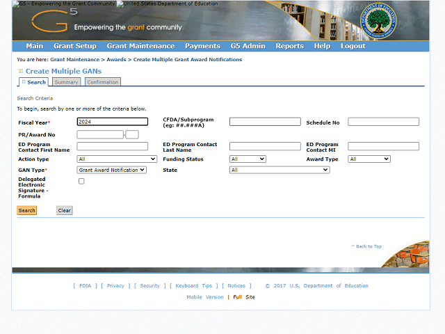 Screen image of this step