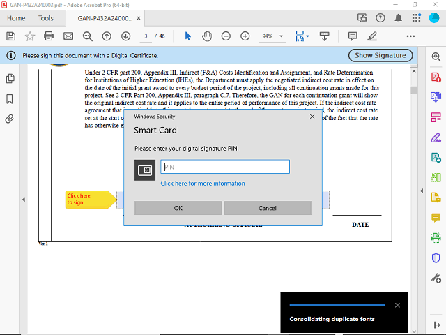 Screen image of this step