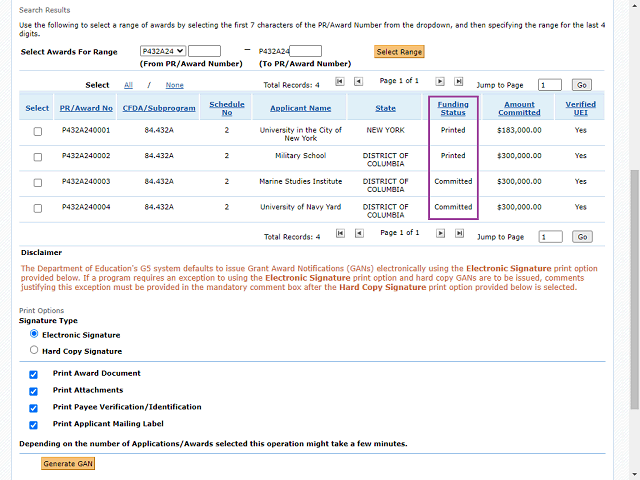 Screen image of this step