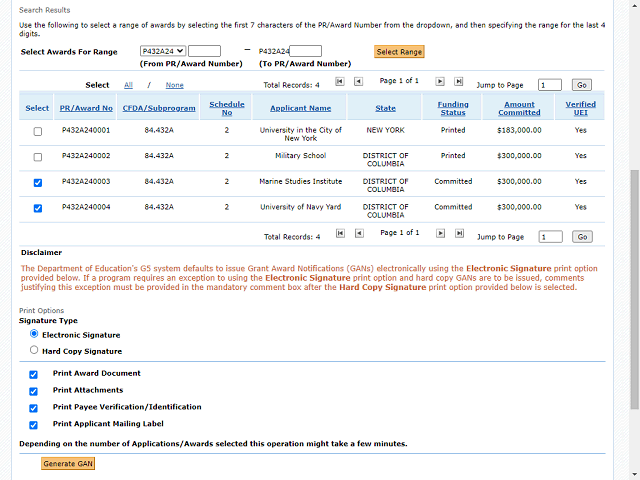 Screen image of this step